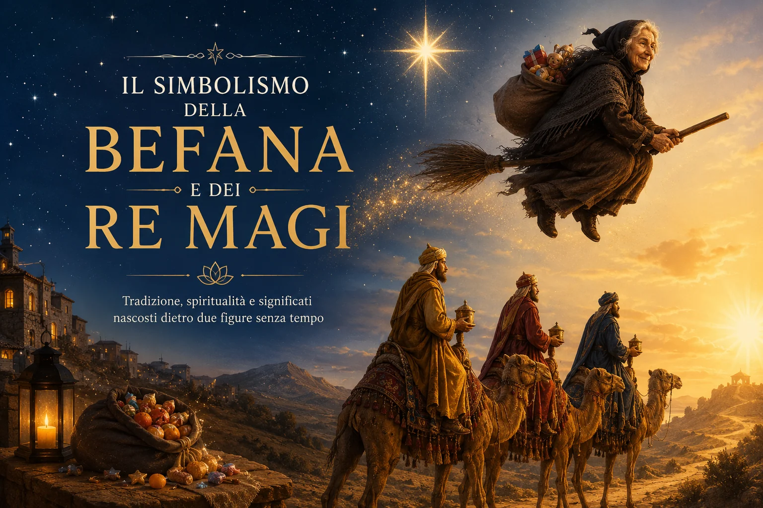 Il simbolismo della Befana e dei Re Magi