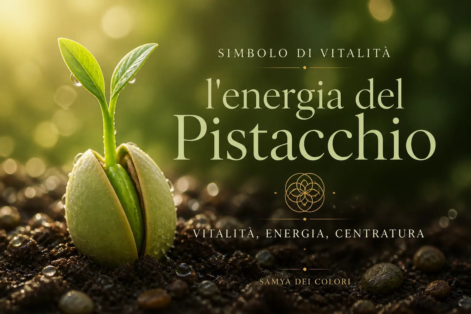 Il Pistacchio nei tuoi spazi