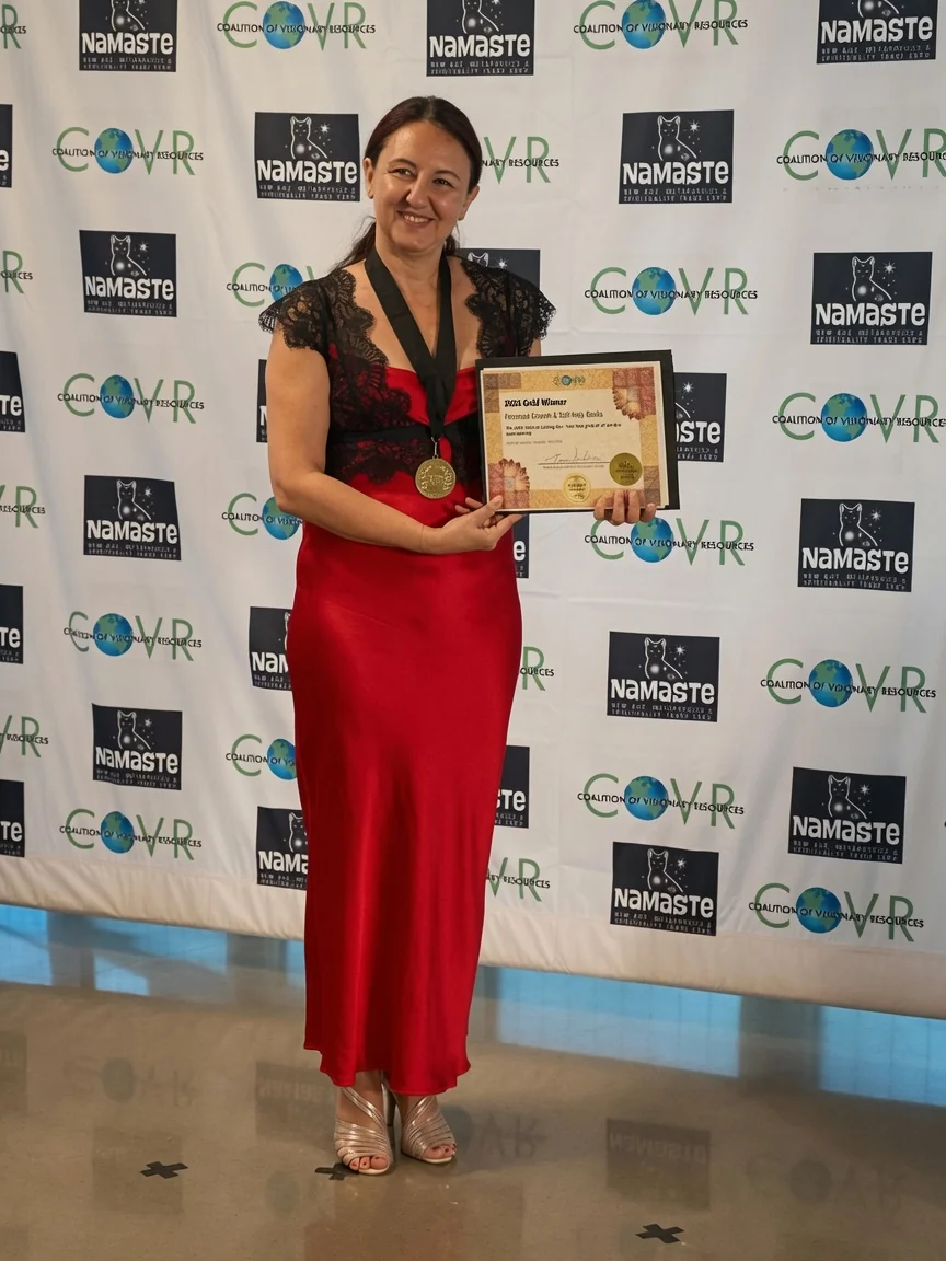 Samya Ilaria Di Donato alla cerimonia di premiazione di Dallas